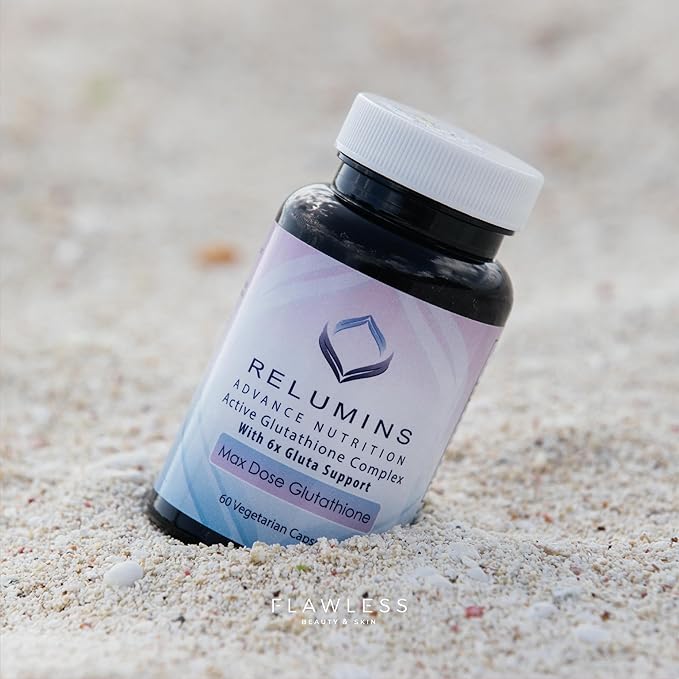 Relumins Advance White Active Glutathione Complex 6X Boosters- 60 Capsules 3 Bottles