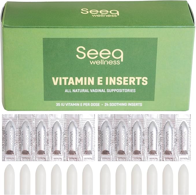 Vitamin E Suppositories 35 IU 24 Count