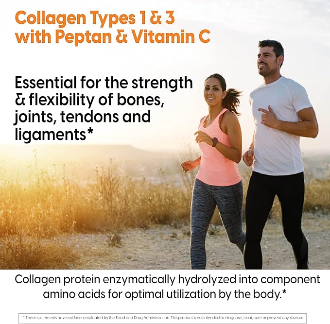 Doctor's Best Collagen Types 1 and 3 with 1000 mg, 180 Tablets