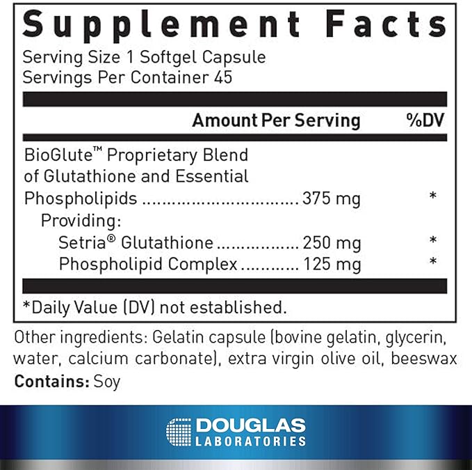 Douglas Laboratories Liposomal Glutathione 45 Softgel