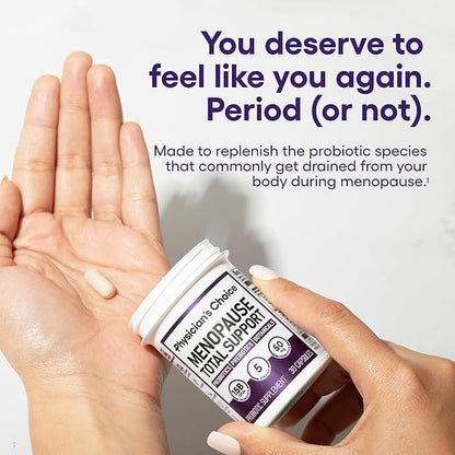 Physician's CHOICE Menopause Probiotic Supplement for Women 45ct
