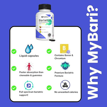All-in-One Bariatric Multivitamin with Iron 42+ Fruit 60 Liquid