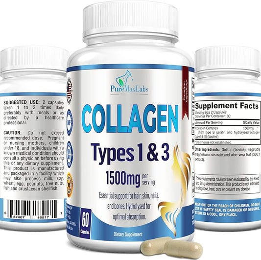 Collagen Types I & III 60 Capsules