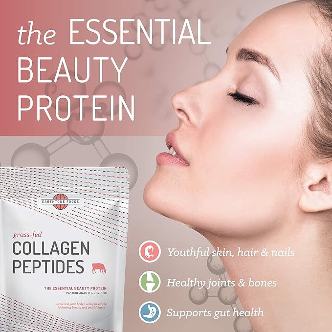 EARTHTONE Collagen Peptides Powder 16 oz