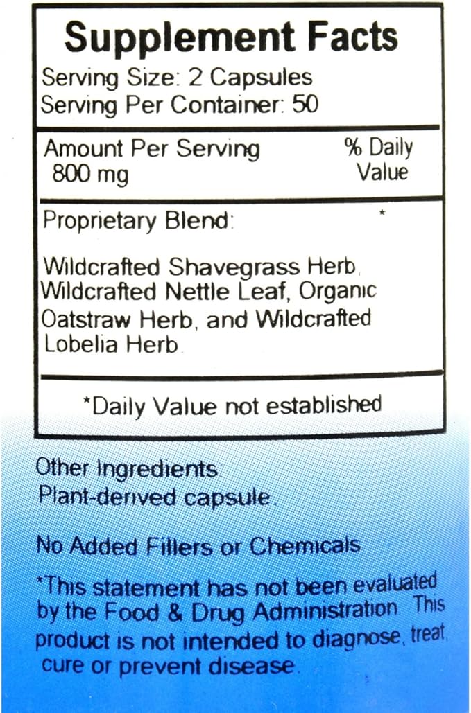 Herbal Calcium Formula 100 caps 100