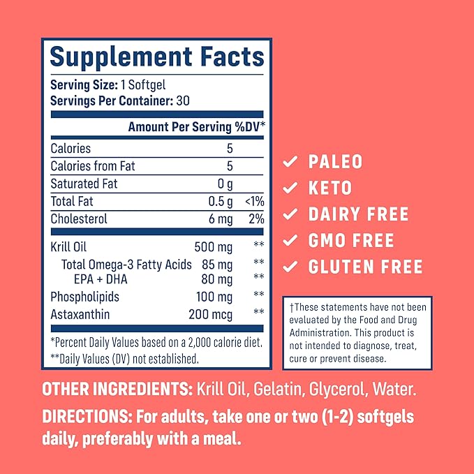 NativePath: Antarctic Krill Oil Omega-3 Fatty 30-Day Supply