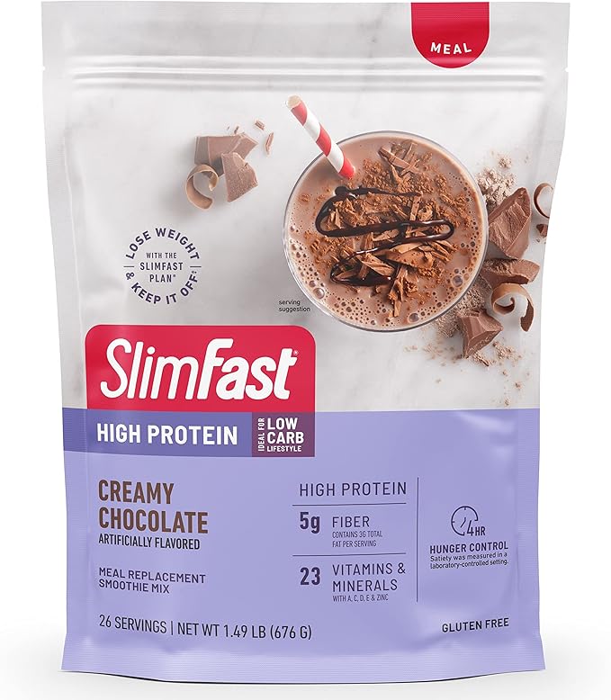 SlimFast High Protein Chocolate Bundle- 12 (20g Protein) 26 Servings (20g Protein)