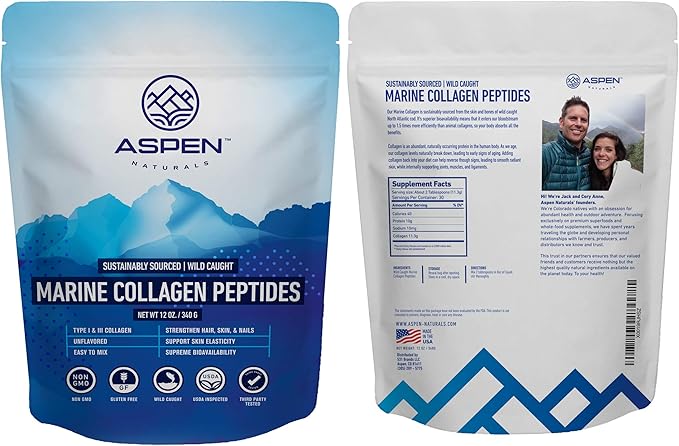 Aspen Naturals Marine Collagen Peptides 30 Day