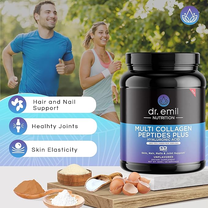 DR. EMIL NUTRITION Multi Collagen Peptides Powder 20g of 30 Servings