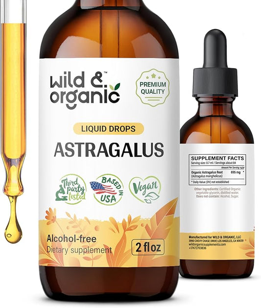 Astragalus Tincture - Immune Support Supplement 2oz