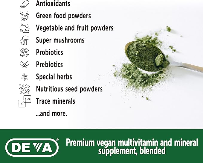 DEVA Tuba Prime Vegan Multivitamin 90 Tablets