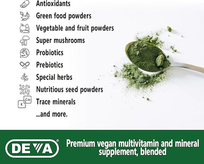 DEVA Tuba Prime Vegan Multivitamin 90 Tablets