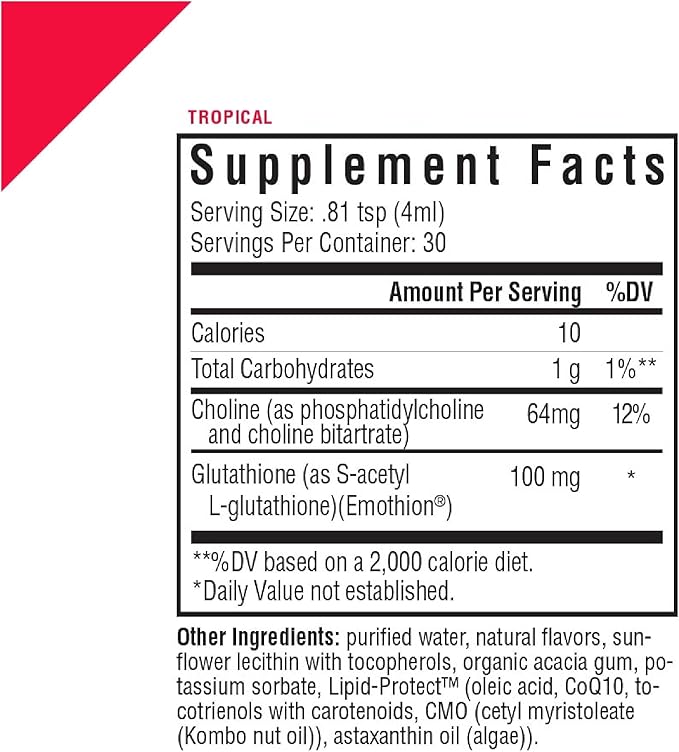 Seeking Health Optimal Liposomal Glutathione 4 oz (30 Servings)