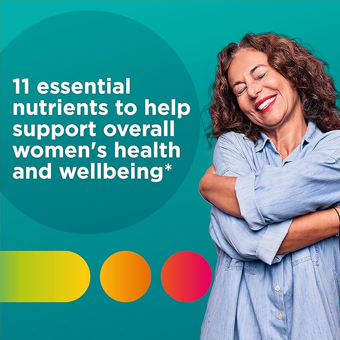 Centrum Women's Multivitamin Gummies, Tropical Fruit 100 Count, 50 Day