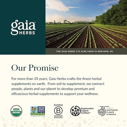 Gaia Herbs Oil of Oregano - Immune and Antioxidant Support Supplement to Help Sustain Overall Well-Being - with Oregano Oil, Carvacrol, and Thymol - 60 Vegan Liquid Phyto-Capsules (30-Day Supply)