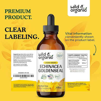 Echinacea Goldenseal Tincture 4 oz