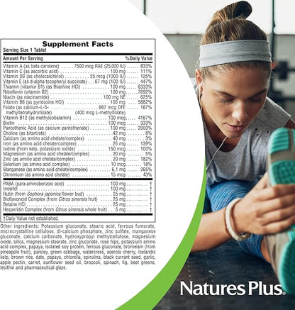 Natures Plus Ultra II Multivitamin, Sustained Release 180 Vegetarian 180 Servings