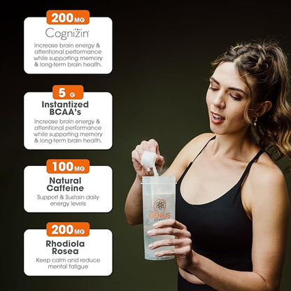 Genius BCAA Energy Powder, Grape Limeade
