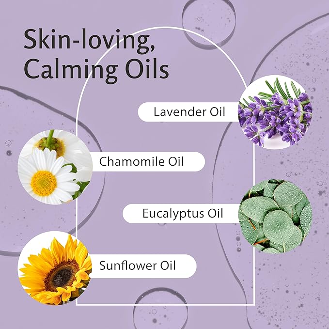 Lavender Massage Oil with Collagen and M3 Naturals