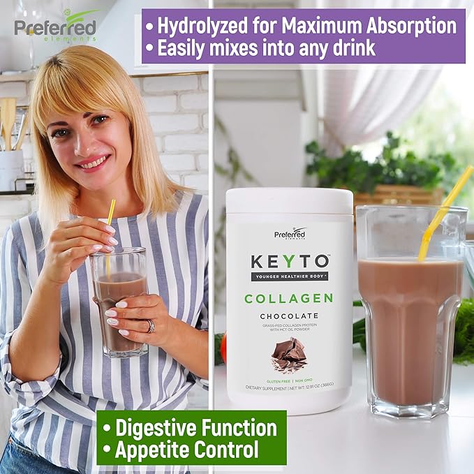 Keto Collagen Protein Powder with MCT