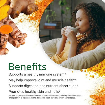 Feelgood Organic Superfoods Pure Curcumin Powder, Organic, Non-GMO, Vegan from Bulk Ground Turmeric Root from India, Curcuma Longa Joint Supplement, 5 oz