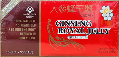3 Boxes Magic Drop Ginseng Royal (30 Vials), 90 Vials