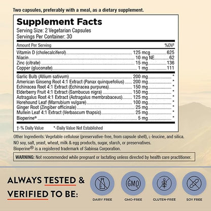 Mt. Angel Vitamins (60 Vegetarian