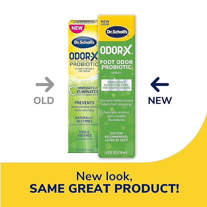Dr. Scholl's ODOR-X FOOT ODOR PROBIOTIC 4 oz