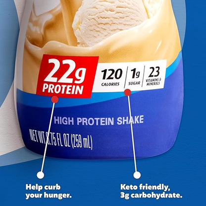 Premier Protein Shake MINIs Vanilla 22g 120 Calories 12 & 30g Protein 17 Servings 23.3 Ounces