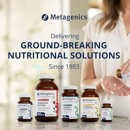 Metagenics OmegaGenics Fish Oil EPA-DHA 720- Omega-3 Fish Oil Supplement - for Heart Health, Musculoskeletal Health & Immune System Health* - with DHA & EPA - 240 Softgels