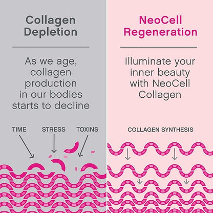 NeoCell Super Collagen Peptides, 10g Collagen 14.1 oz., 1 Canister