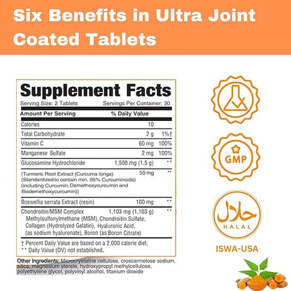 Greenfield Nutritions Ultra Joint Halal Vitamins 60 Halal