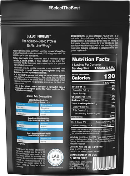 PEScience Select Low Carb Protein Powder, Cake Pop, 5 Serving, Keto Friendly and Gluten Free