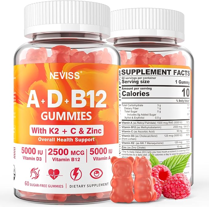 Methylated Multivitamin Women Men, Vitamin D3 K2 5000IU 5000IU / 10,000IU, B12 B12 5000 5000 mcg 2500mcg, K2 K2 (MK-7) (MK-7) 240mcg- 240mcg- ADK+Methyl B12, Vegan D3,Vitamin A,C,Zinc