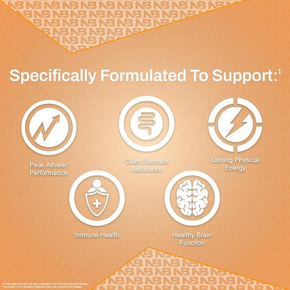 NutraBio Multisport for Men 33 Vitamins, (120 Vegetable