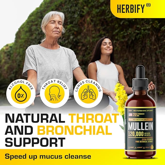 HERBIFY Mullein Drops 4 Oz