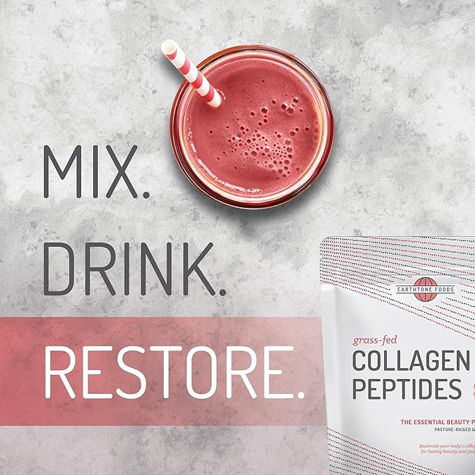 EARTHTONE Collagen Peptides Powder 16 oz