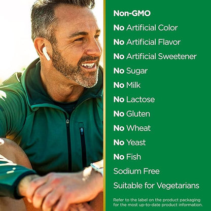 Nature's Bounty Plant-Based Omega-3, Supports Heart, 520mg Omega-3, Omega-3, 30 30 Softgels