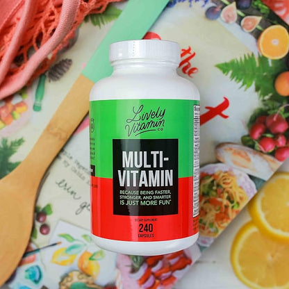 LIVELY VITAMIN CO. Multivitamin 37 Vitamins 240 Vegetarian