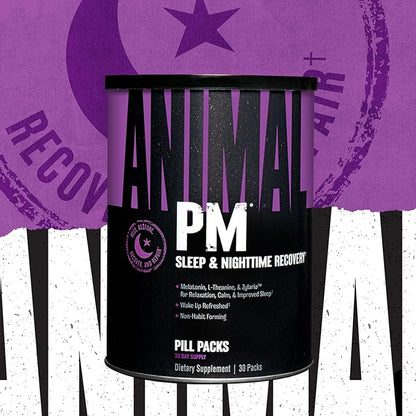 Animal PM - Zinc, Magnesium, Vitamin B6, GABA 30 Count