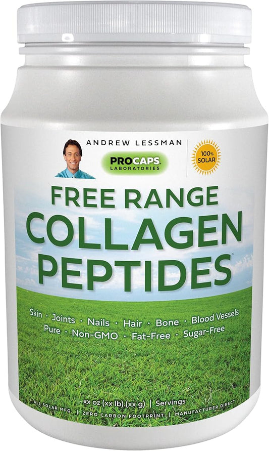 ANDREW LESSMAN Free Range Collagen Peptides 60 Servings