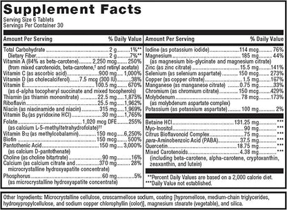 Metagenics Multigenics Intensive Care without Iron 180 Tablets