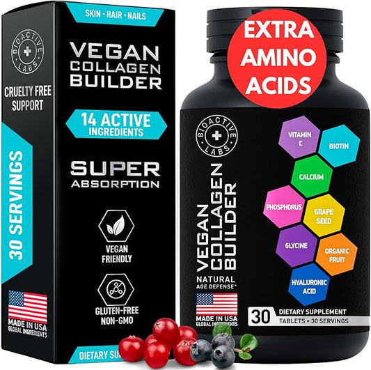Vegan Collagen Supplements for Women 30 Plant
