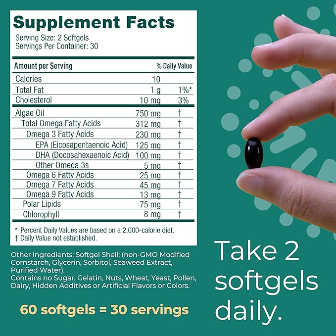 Iwi Life Omega-3, 60 Mini Softgels (30 Servings), 3 with