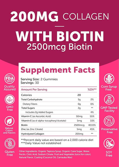 Lunakai Vitamin B12 and Collagen Gummies Bundle 3000 mcg 30 Days