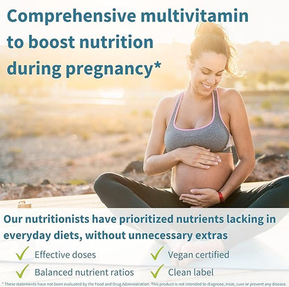 Methylated Prenatal Multivitamin, Folate for MTHFR, 6 x 60 Tablets,