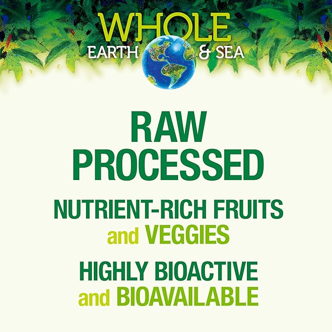 Natural Factors Whole Earth & Sea Mens 50 +l Multivitamin & Mineral 120 Tabs