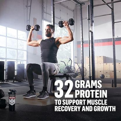 Muscle Milk Genuine Protein Powder, Banana 32g Protein, 5 Pound, 32 Servings