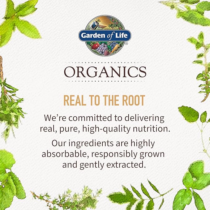 Garden of Life Organics Whole Food 40+, 60 60 Tablets, 40, Mens