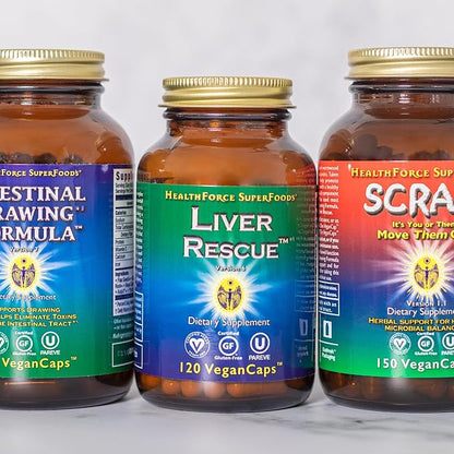 HealthForce SuperFoods Liver Rescue 120 Capsules